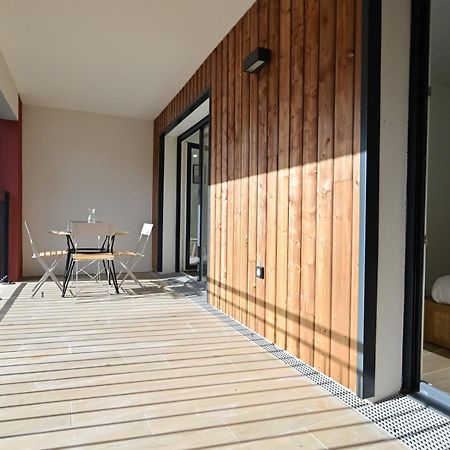 Biscawai Chaleureux Et Cosy Avec Terrasse Apartman Biscarrosse Kültér fotó