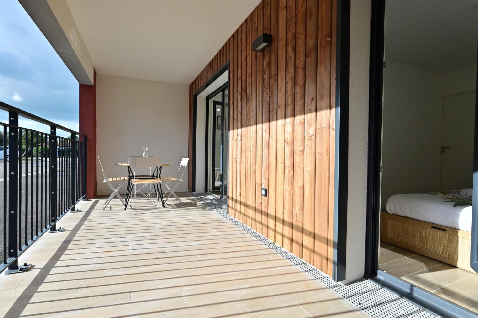 Biscawai Chaleureux Et Cosy Avec Terrasse Apartman Biscarrosse Kültér fotó