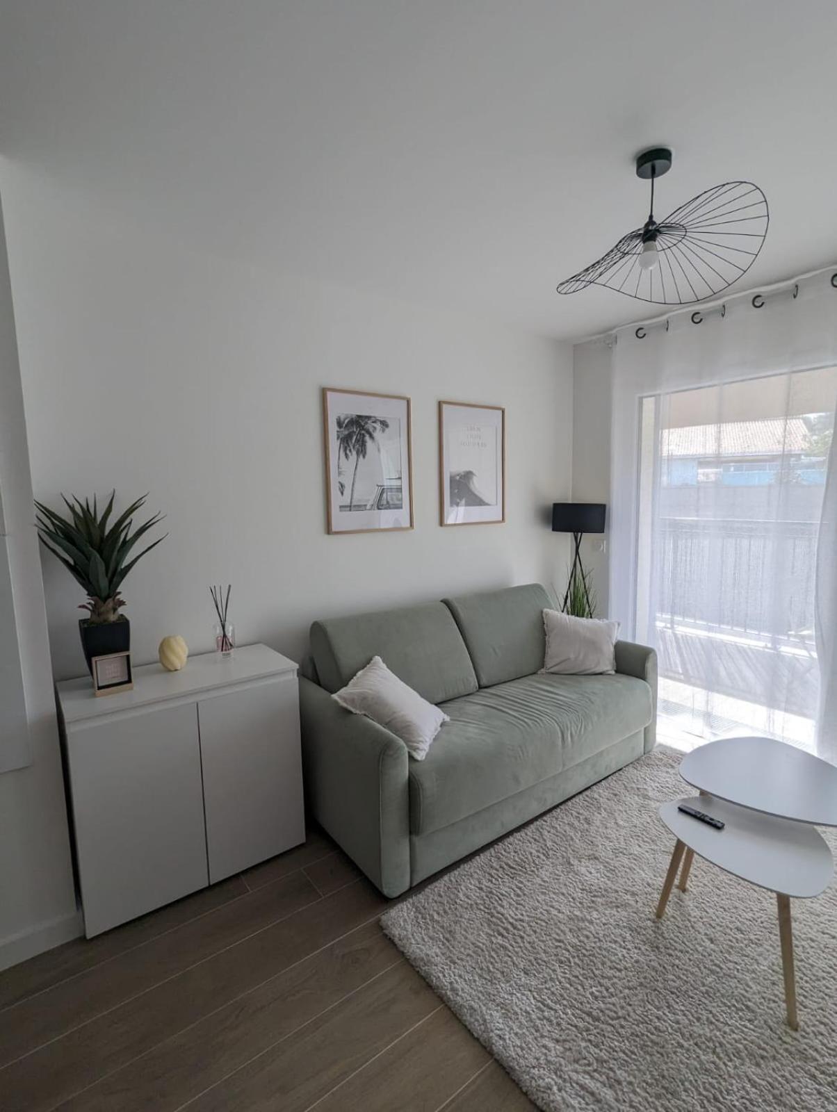 Biscawai Chaleureux Et Cosy Avec Terrasse Apartman Biscarrosse Kültér fotó
