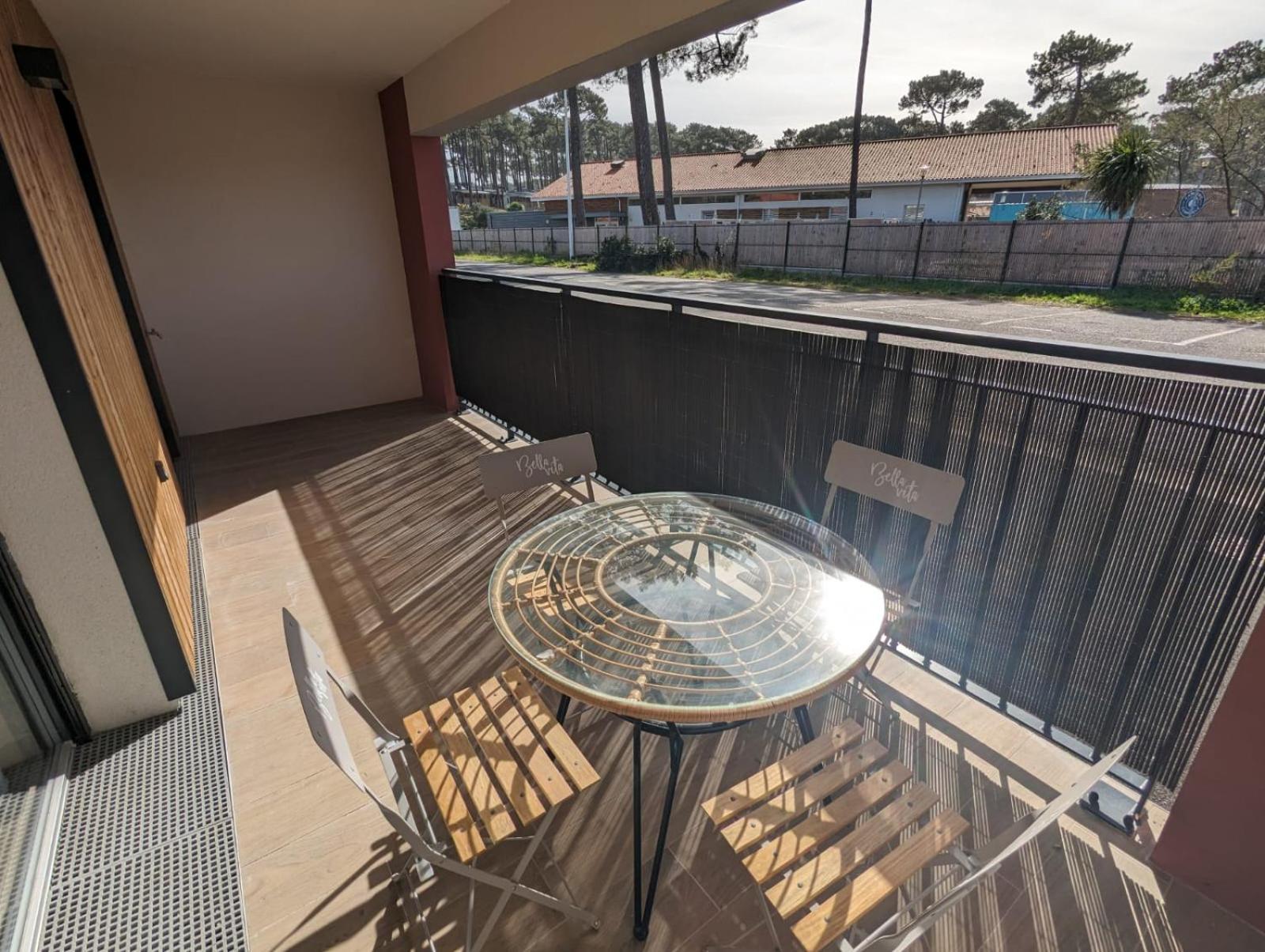 Biscawai Chaleureux Et Cosy Avec Terrasse Apartman Biscarrosse Kültér fotó