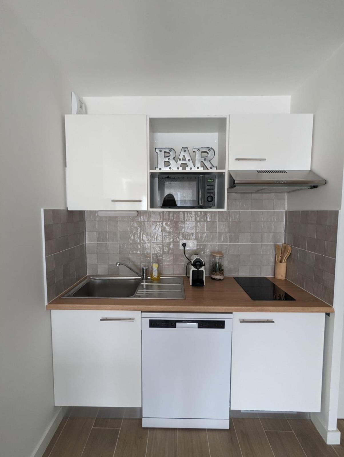 Biscawai Chaleureux Et Cosy Avec Terrasse Apartman Biscarrosse Kültér fotó