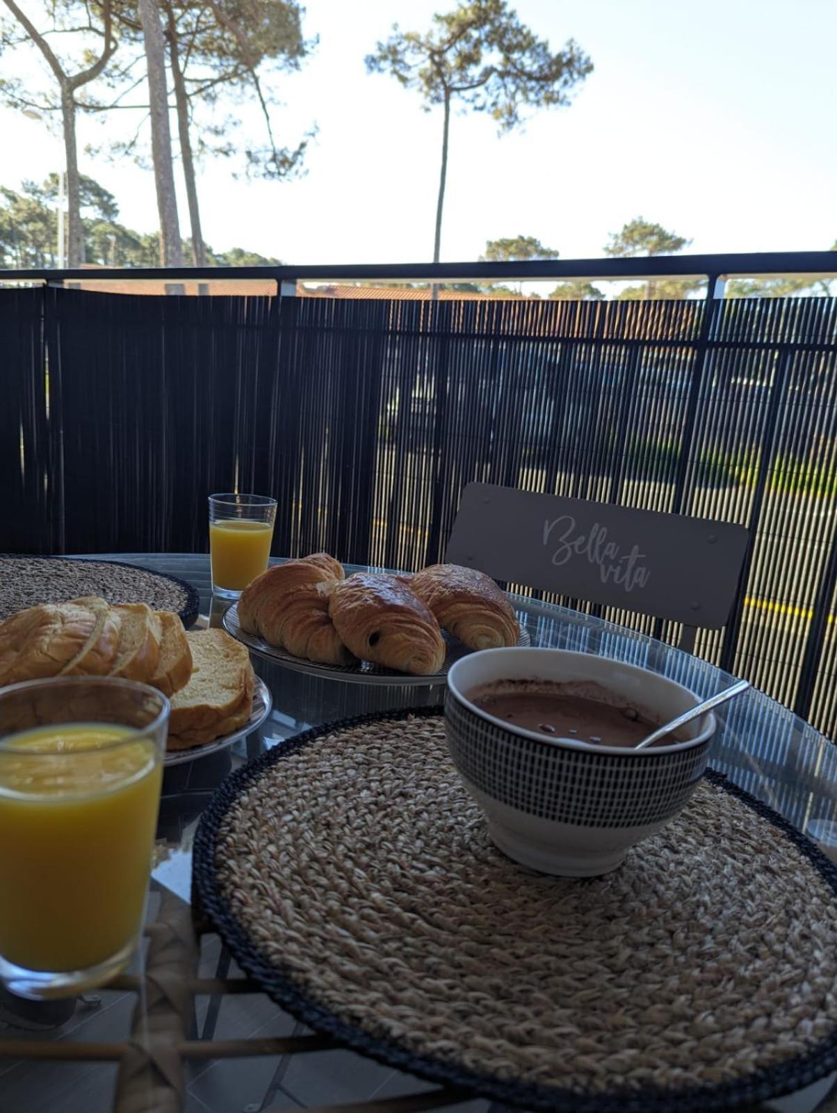 Biscawai Chaleureux Et Cosy Avec Terrasse Apartman Biscarrosse Kültér fotó
